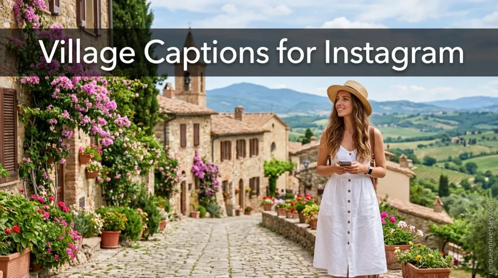Village Captions for Instagram
