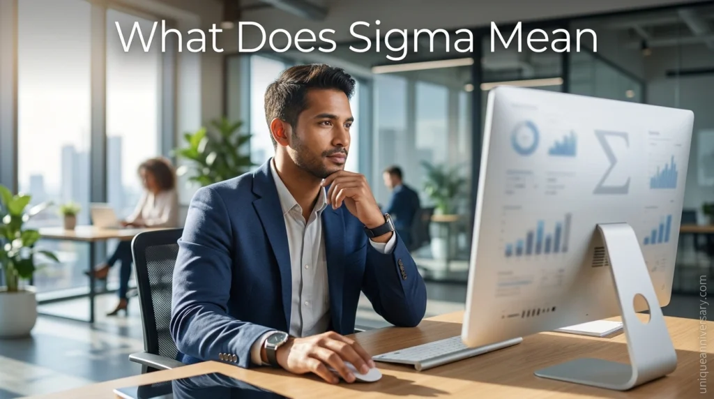 What Does Sigma Mean
