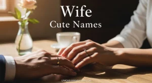 Wife Cute Names