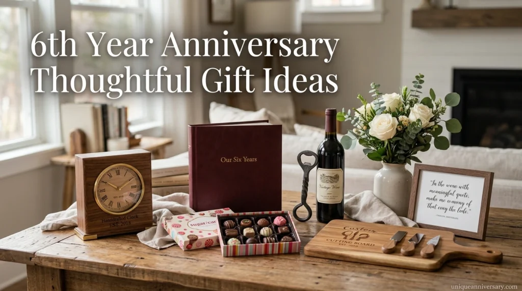 6th Year Anniversary Thoughtful Gift Ideas