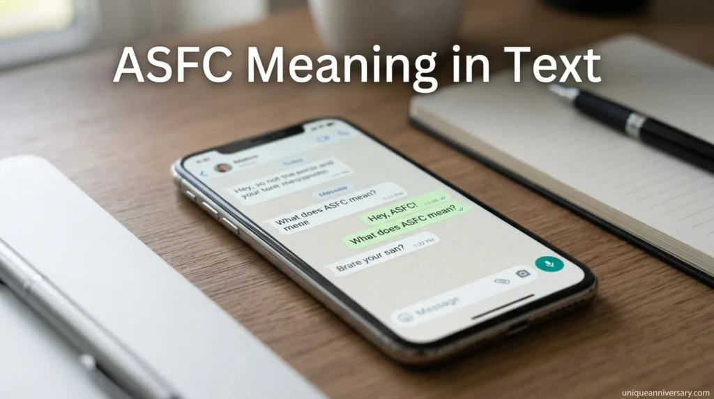 ASFC Meaning in Text