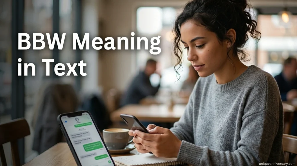 BBW Meaning in Text