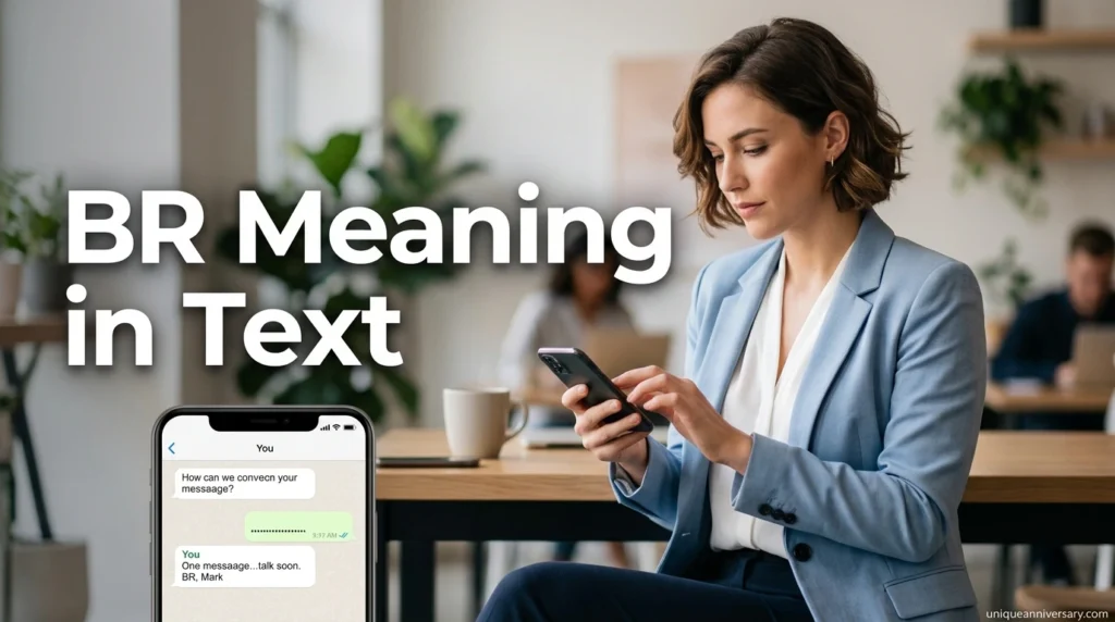 BR Meaning in Text