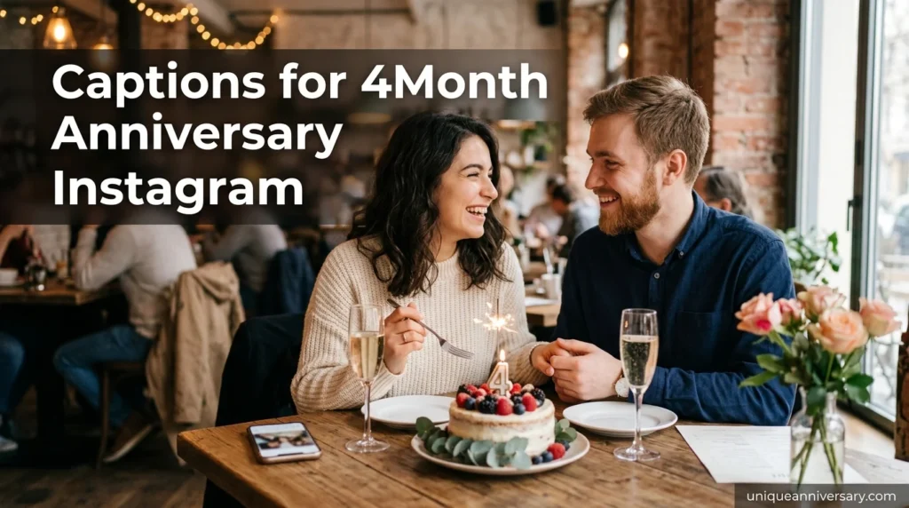 Captions for 4Month Anniversary Instagram
