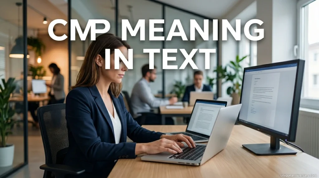 CMP Meaning in Text
