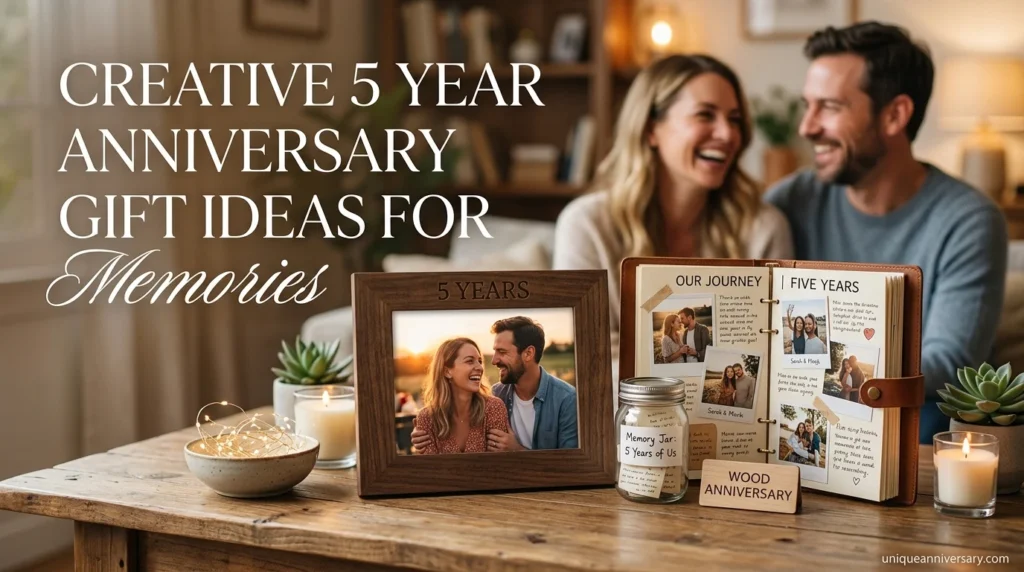 Creative 5Year Anniversary Gift Ideas for Memories