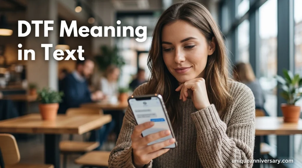 DTF Meaning in Text