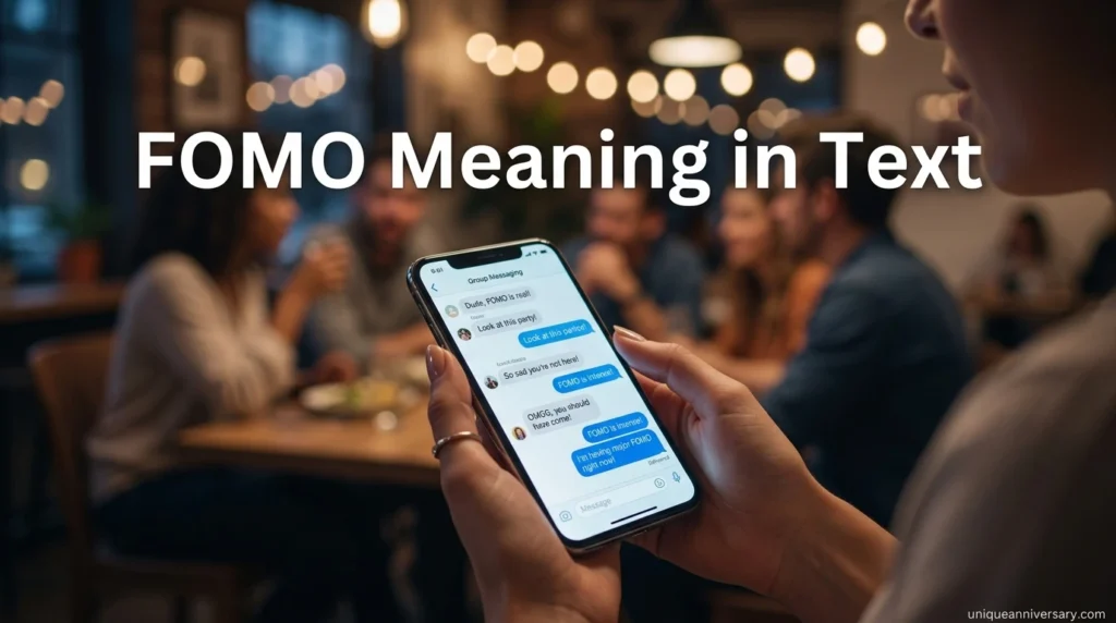 FOMO Meaning in Text