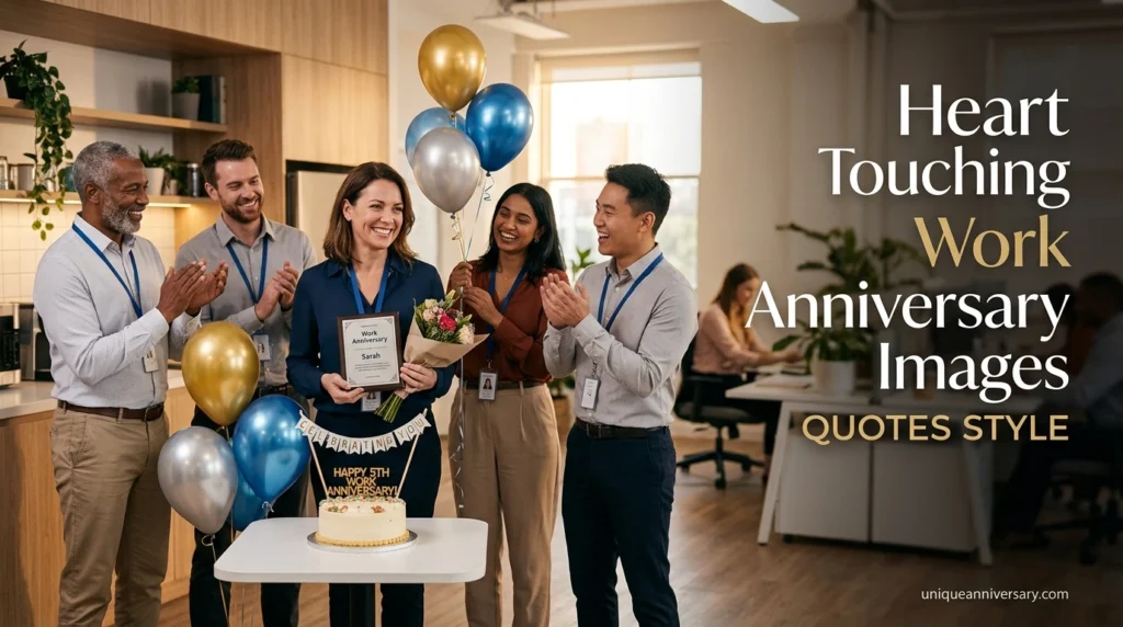 Heart Touching Work Anniversary Images Quotes Style