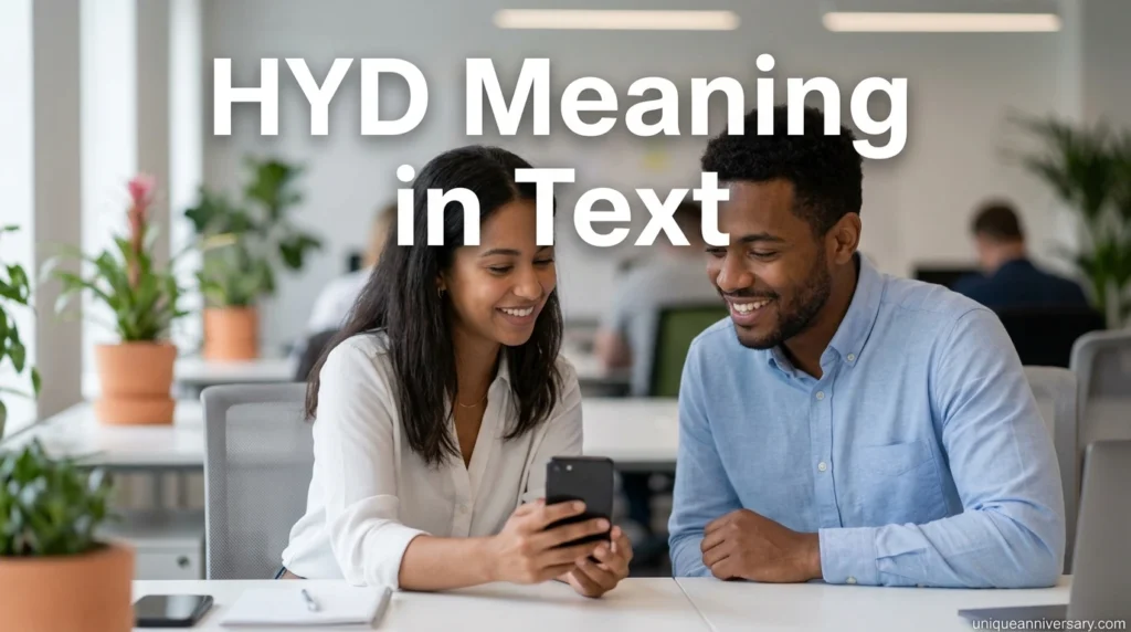HYD Meaning in Text