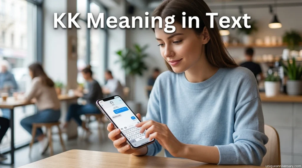 KK Meaning in Text