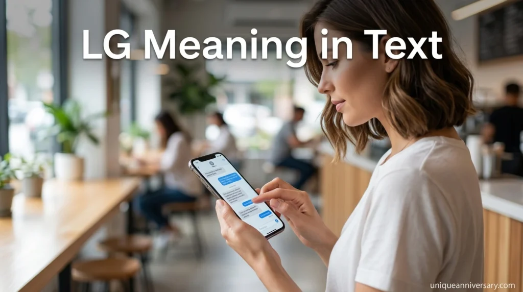 LG Meaning in Text