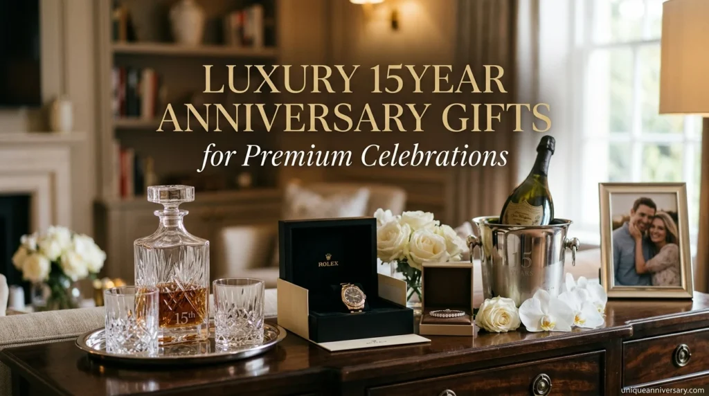 Luxury 15Year Anniversary Gifts for Premium Celebrations