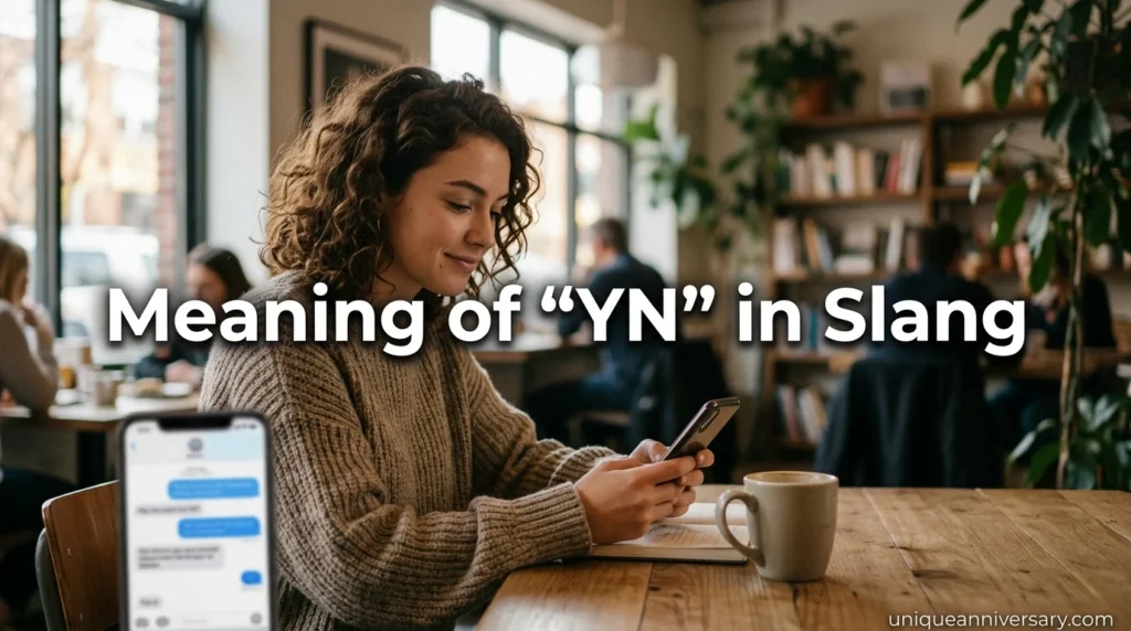 Meaning of “YN” in Slang