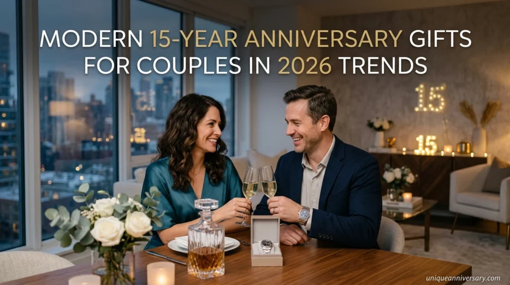 Modern 15Year Anniversary Gifts for Couples in 2026 Trends