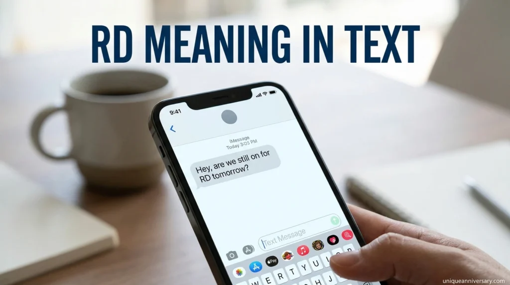 RD Meaning in Text
