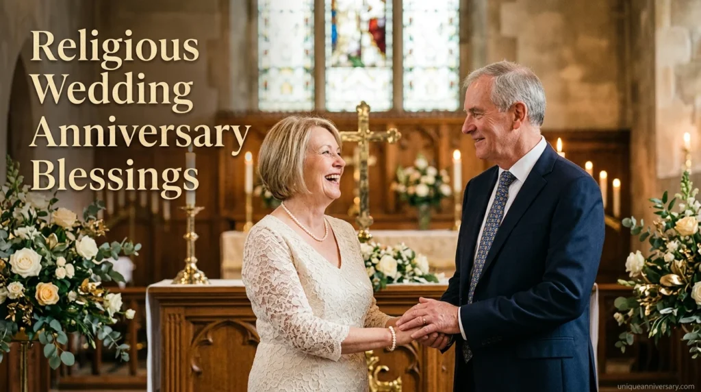 Religious Wedding Anniversary Blessings