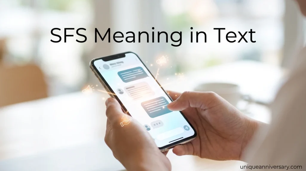 SFS Meaning in Text