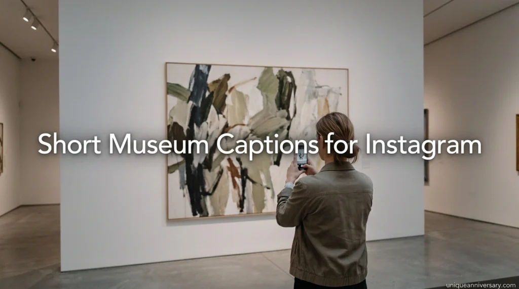 Short Museum Captions for Instagram