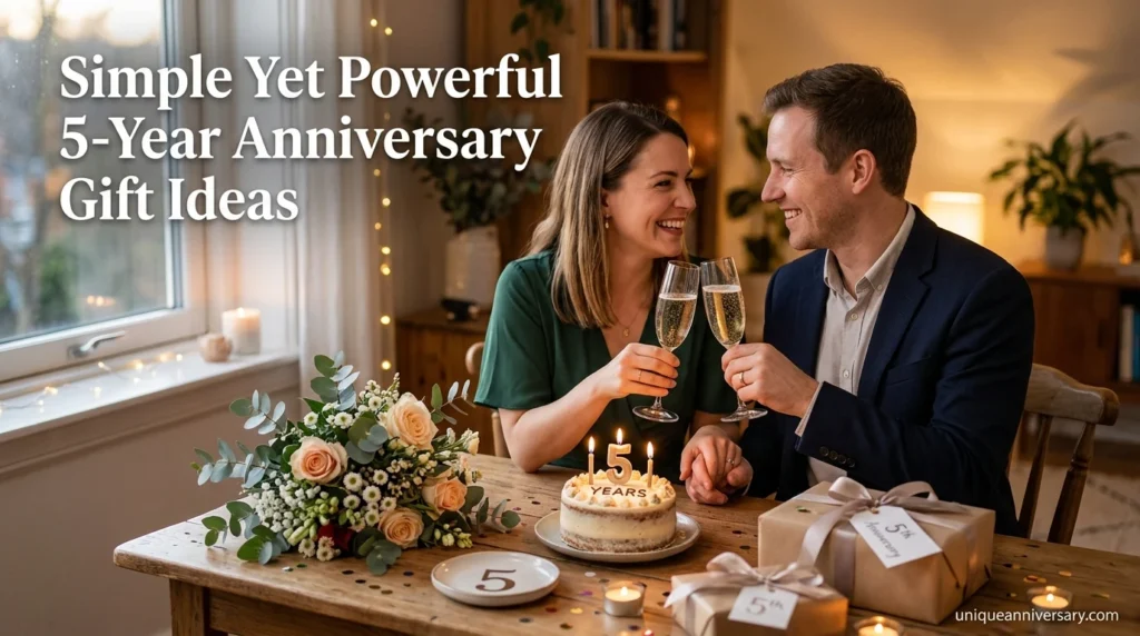 Simple Yet Powerful 5Year Anniversary Gift Ideas