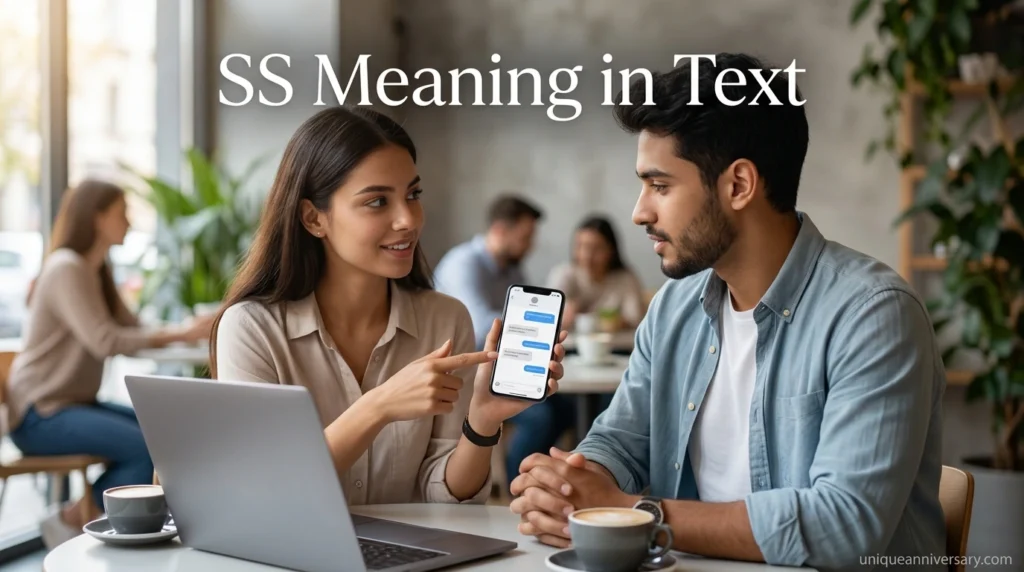 SS Meaning in Text