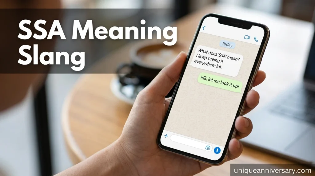 SSA Meaning Slang
