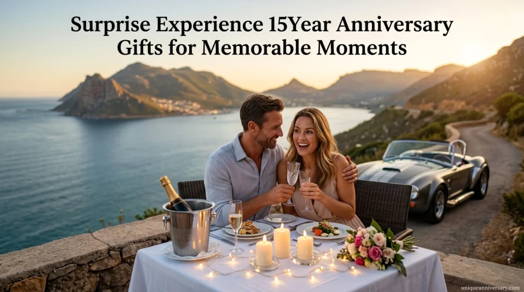 Surprise Experience 15Year Anniversary Gifts for Memorable Moments
