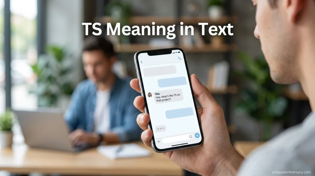 TS Meaning in Text