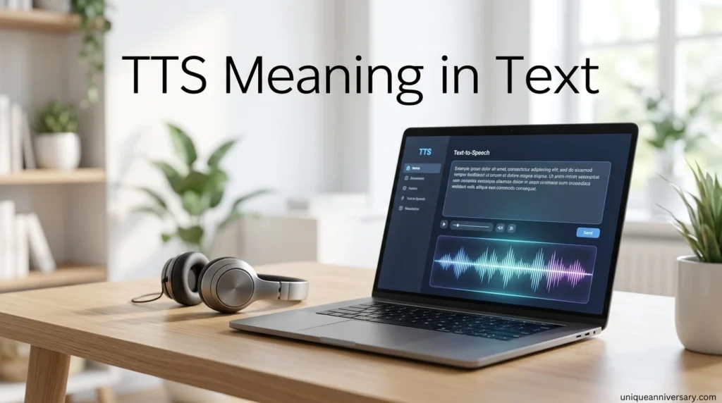 TTS Meaning in Text