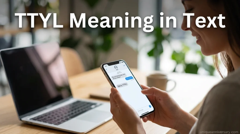 TTYL Meaning in Text