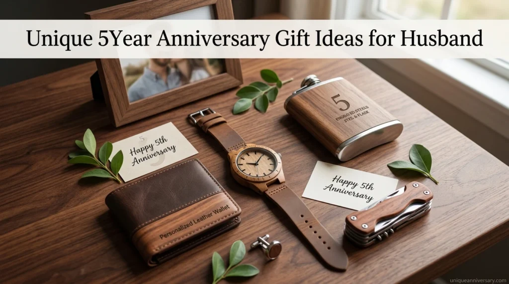 Unique 5Year Anniversary Gift Ideas for Husband