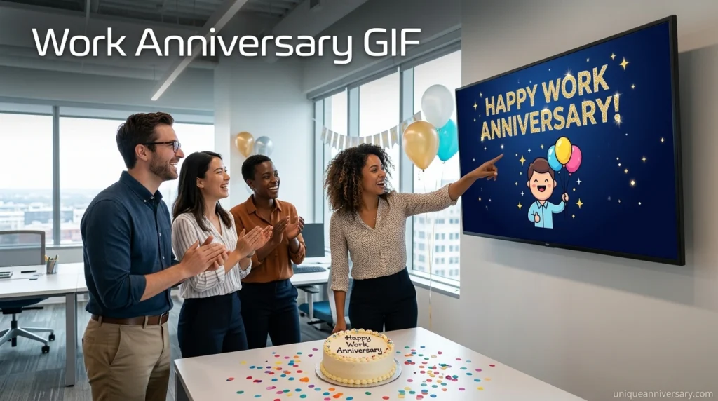Work Anniversary GIF